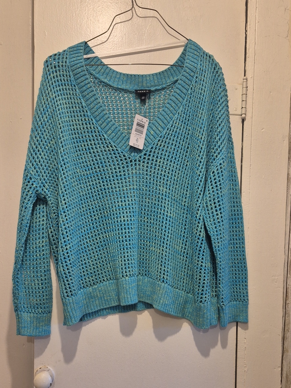 Tourquoise Torrid Lightweight  Knit. New With Tags